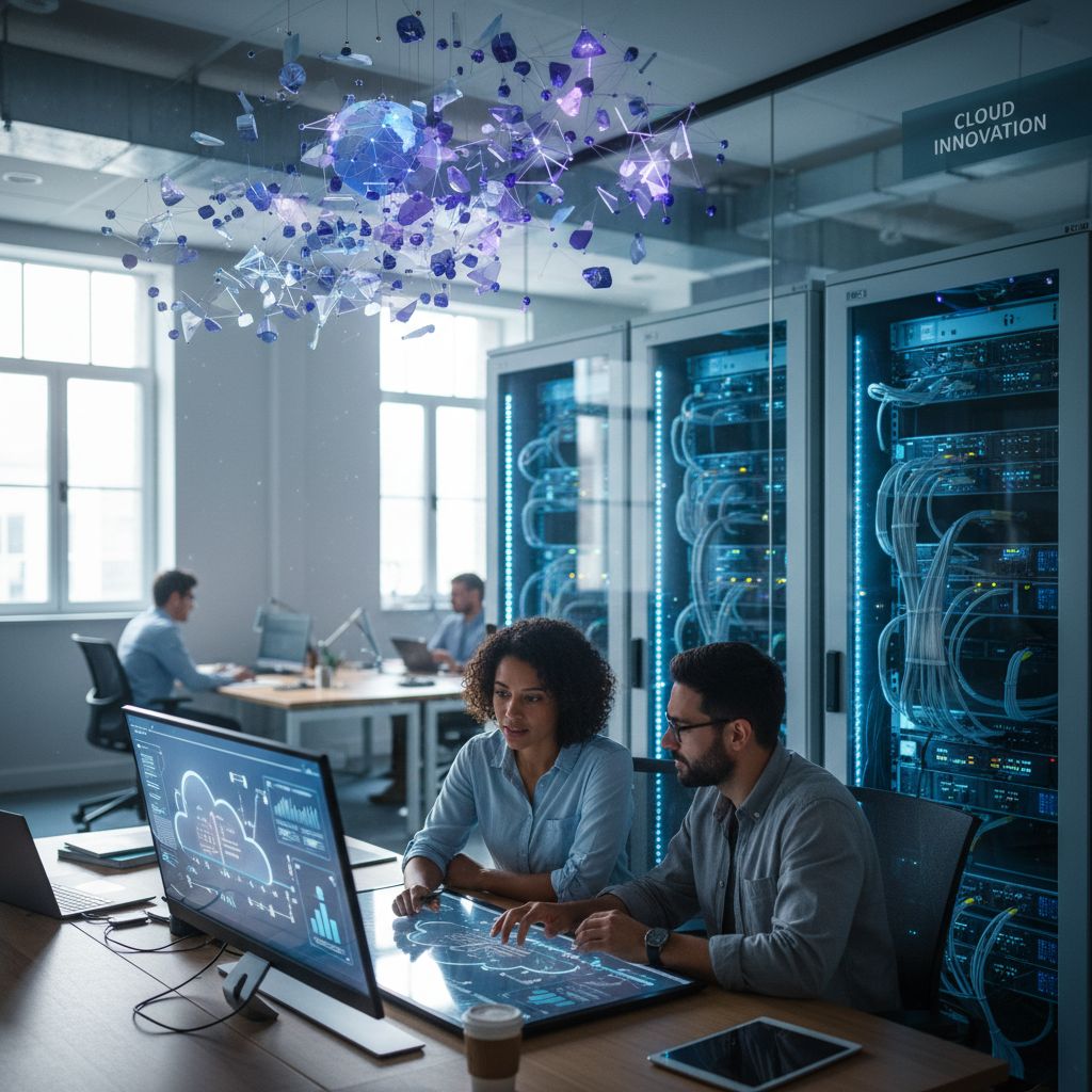 Cloud computing infrastructure visualization